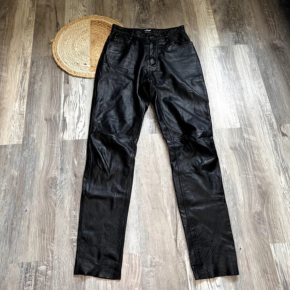 MAXIMA Wilsons Vtg 90s Womens Leather Pants